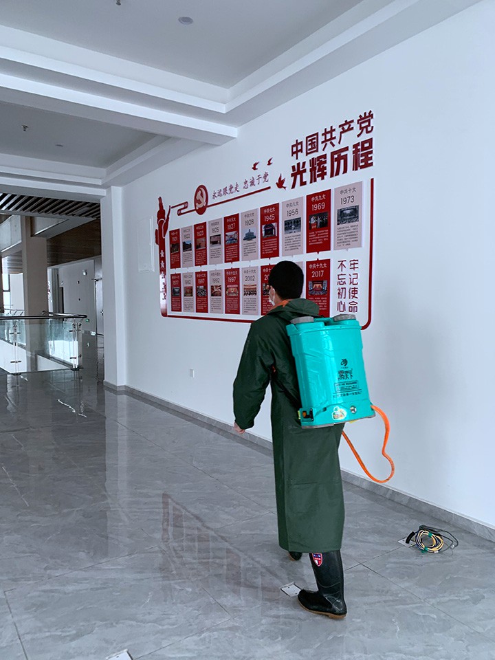 总务后勤处积极做好校园春季学期学生返校疫情防控和安全隐患排查工作