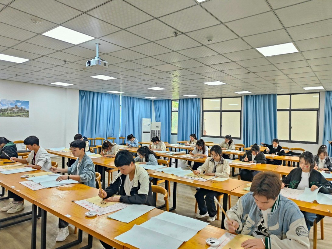 开云app官方在线入口 第一届“丹都之春•人文数院”文化艺术节 书法比赛圆满完成