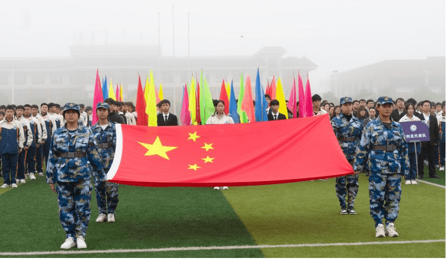 第二届田径运动会开幕啦