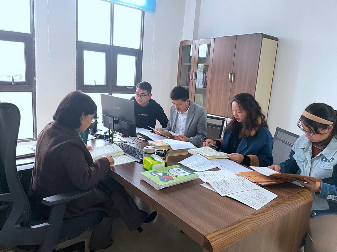 我校开展期中教学工作检查